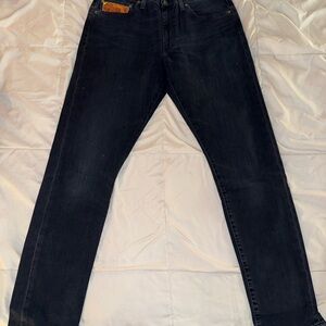 Levi's Dark Blue Straight Jeans